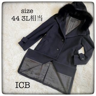 ICB - ICB ツイードコート Lサイズ 40 11号の通販 by Kaname's shop ...