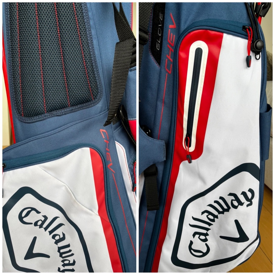 Callaway(キャロウェイ)のにっしー様専用　良品キャロウェイ　Chev[シェブ] スタンド型キャディバッグ スポーツ/アウトドアのゴルフ(バッグ)の商品写真