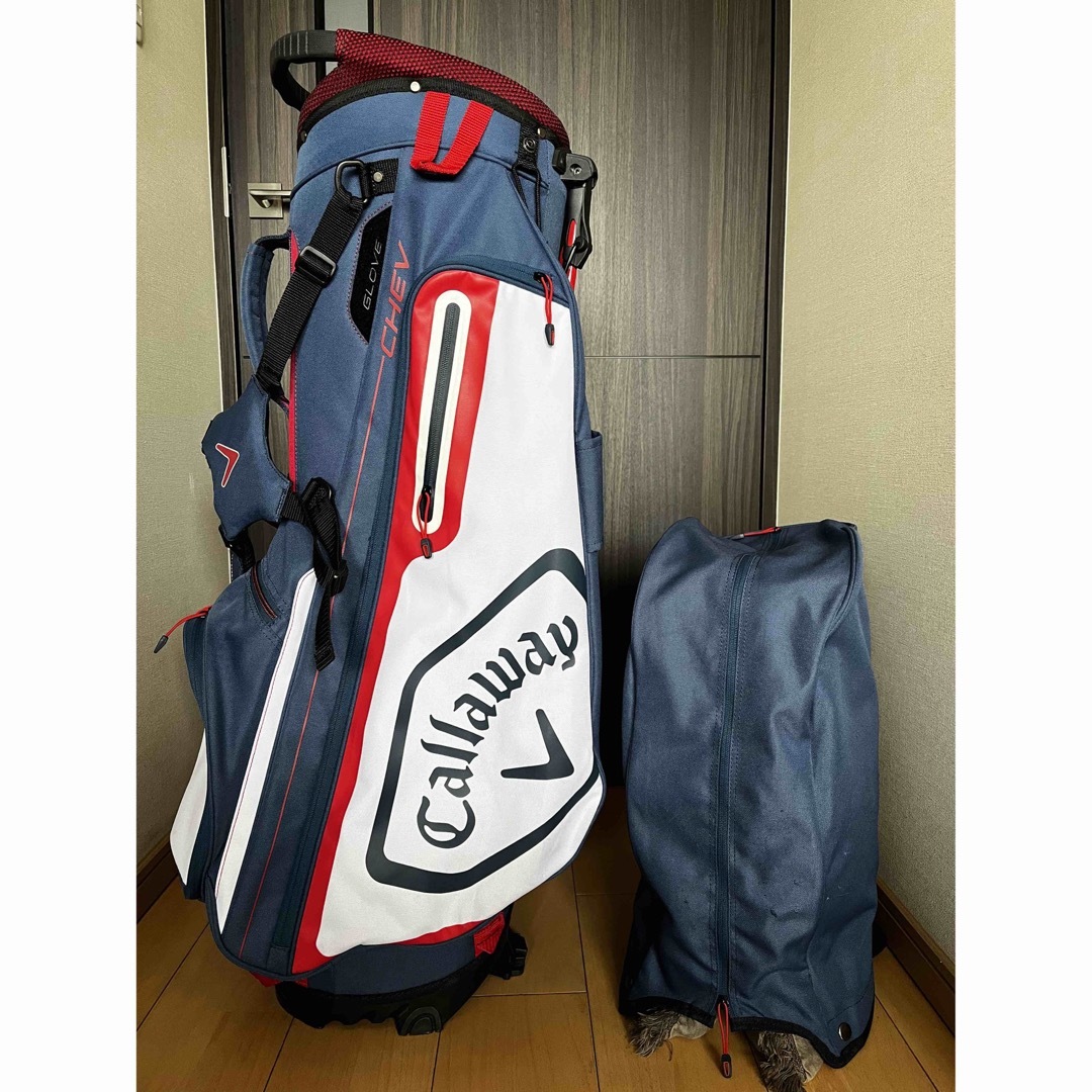 Callaway(キャロウェイ)のにっしー様専用　良品キャロウェイ　Chev[シェブ] スタンド型キャディバッグ スポーツ/アウトドアのゴルフ(バッグ)の商品写真