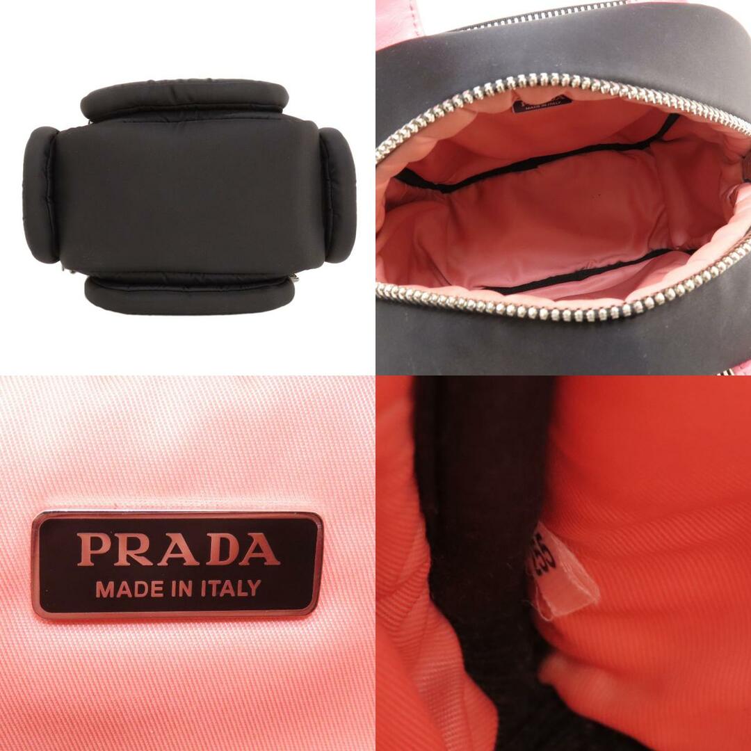 PRADA(プラダ)のPRADA ロゴ金具 ハンドバッグ ナイロン レディース レディースのバッグ(ハンドバッグ)の商品写真