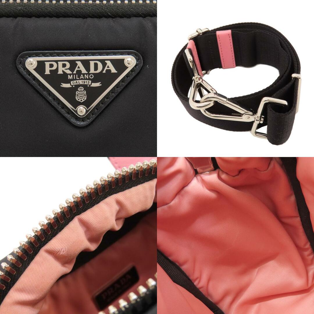 PRADA(プラダ)のPRADA ロゴ金具 ハンドバッグ ナイロン レディース レディースのバッグ(ハンドバッグ)の商品写真