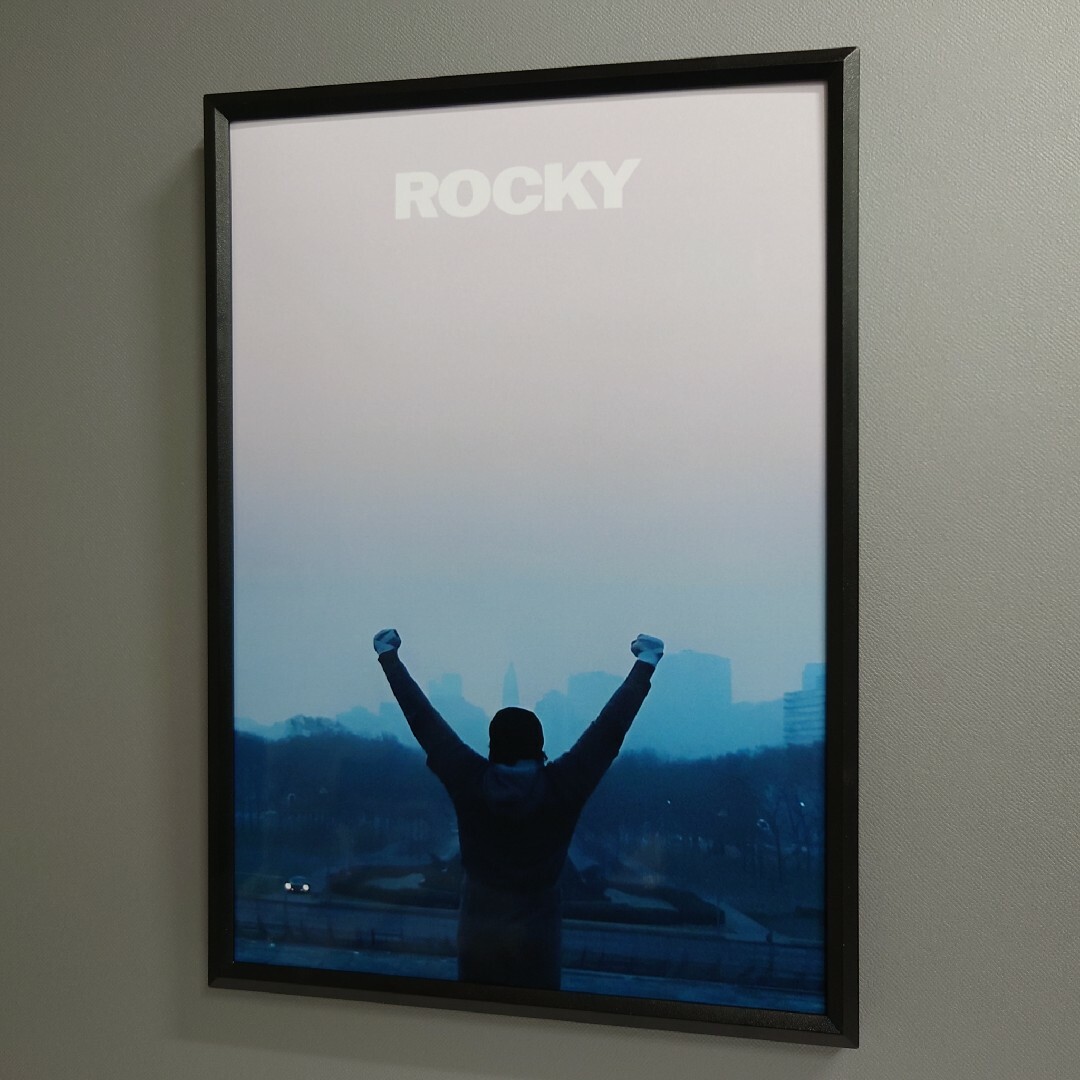 No.P292 A4 ロッキー ROCKY ポスター 写真 アート 映画 ハンドメイドのインテリア/家具(アート/写真)の商品写真