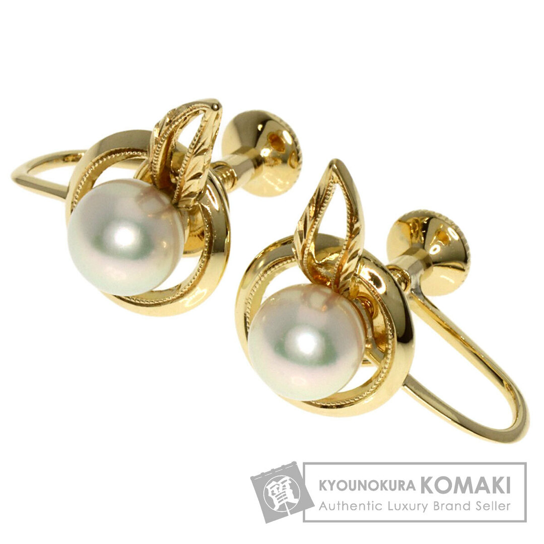 MIKIMOTO(ミキモト)のMIKIMOTO パール 真珠 イヤリング K14YG レディース レディースのアクセサリー(イヤリング)の商品写真