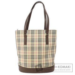 バーバリー(BURBERRY)のBURBERRY ノバチェック トートバッグ キャンバス レディース(トートバッグ)