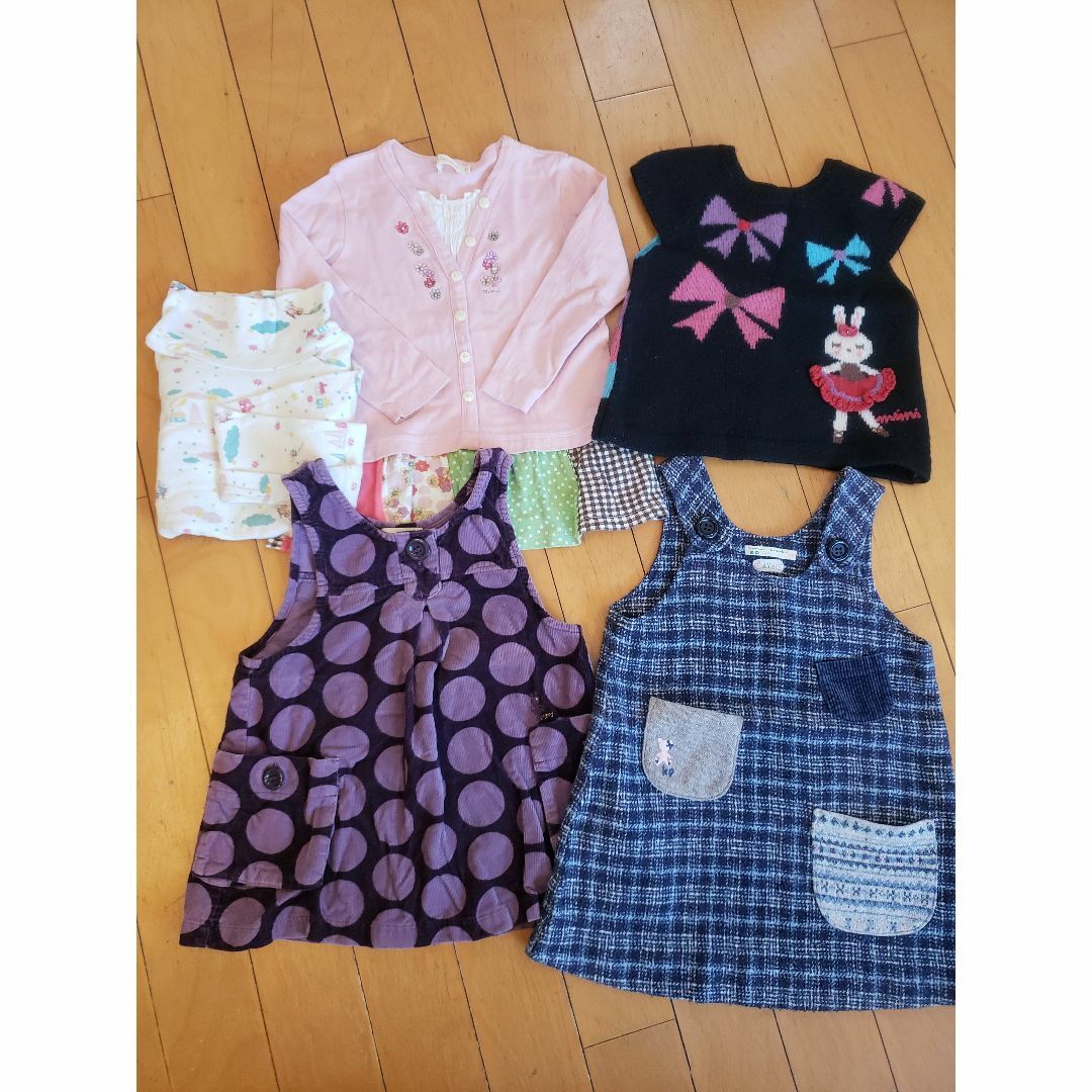 KP(ニットプランナー)のKP KNIT PLANNER 95センチ 100センチ　おまとめ キッズ/ベビー/マタニティのキッズ服女の子用(90cm~)(ワンピース)の商品写真