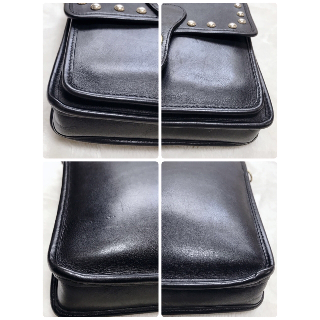 COACH - 美品 激レア オールドコーチ スタッズ ターンロック COACH - 美品 激レア オールドコーチ スタッズ ターンロック
