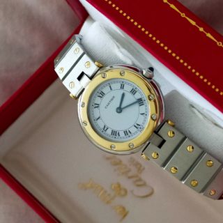 美品 カルティエ マスト トリニティ シルバー SM Cartier