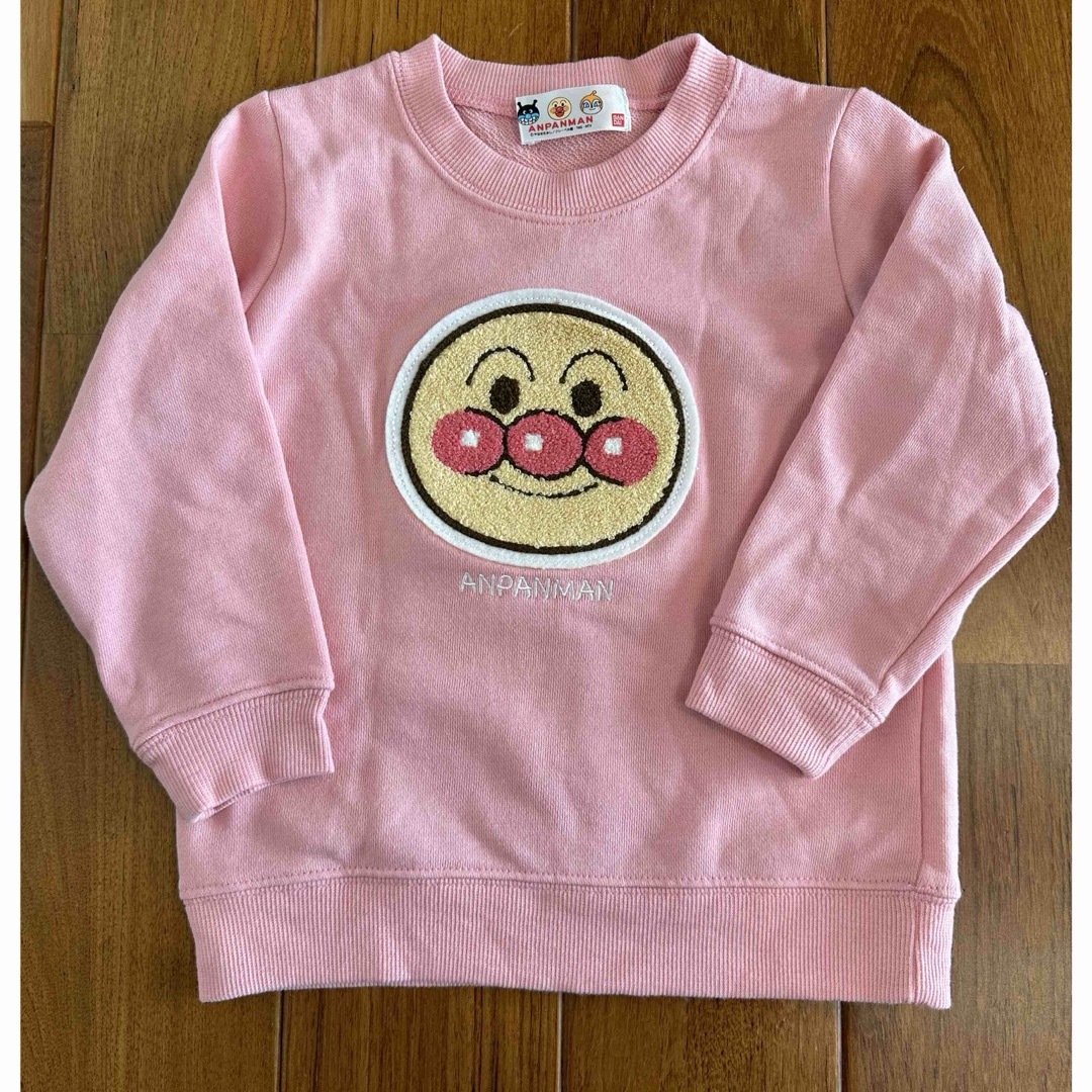 アンパンマン(アンパンマン)のアンパンマン　トレーナー　100 キッズ/ベビー/マタニティのキッズ服女の子用(90cm~)(Tシャツ/カットソー)の商品写真