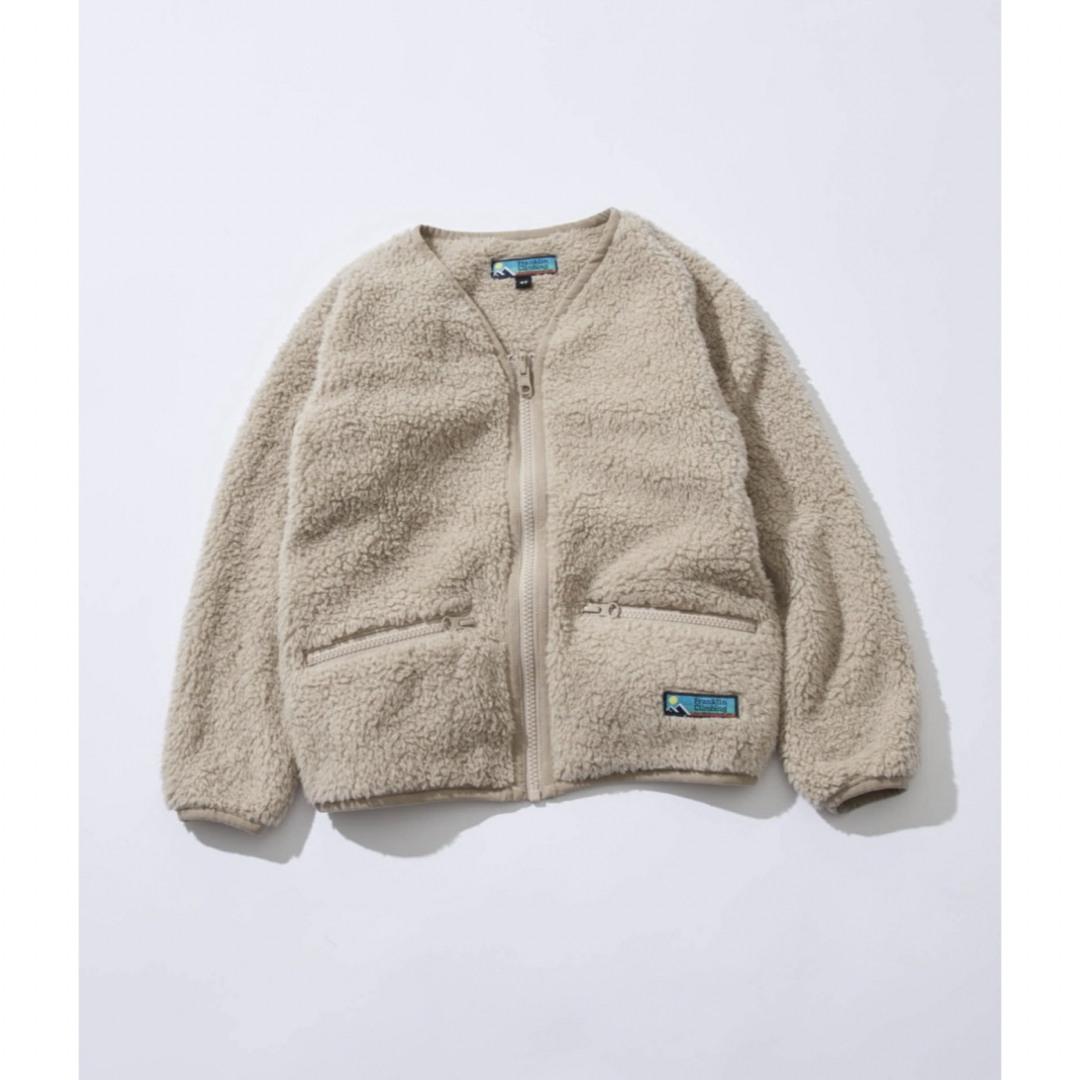 CIAOPANIC TYPY(チャオパニックティピー)のFranklin Climbing シェルパーフリースカーディガン キッズ/ベビー/マタニティのキッズ服男の子用(90cm~)(ジャケット/上着)の商品写真