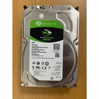 シーゲイト(SEAGATE)のSEAGATE 6TB HDD BARACUDA ST6000DM003(PCパーツ)