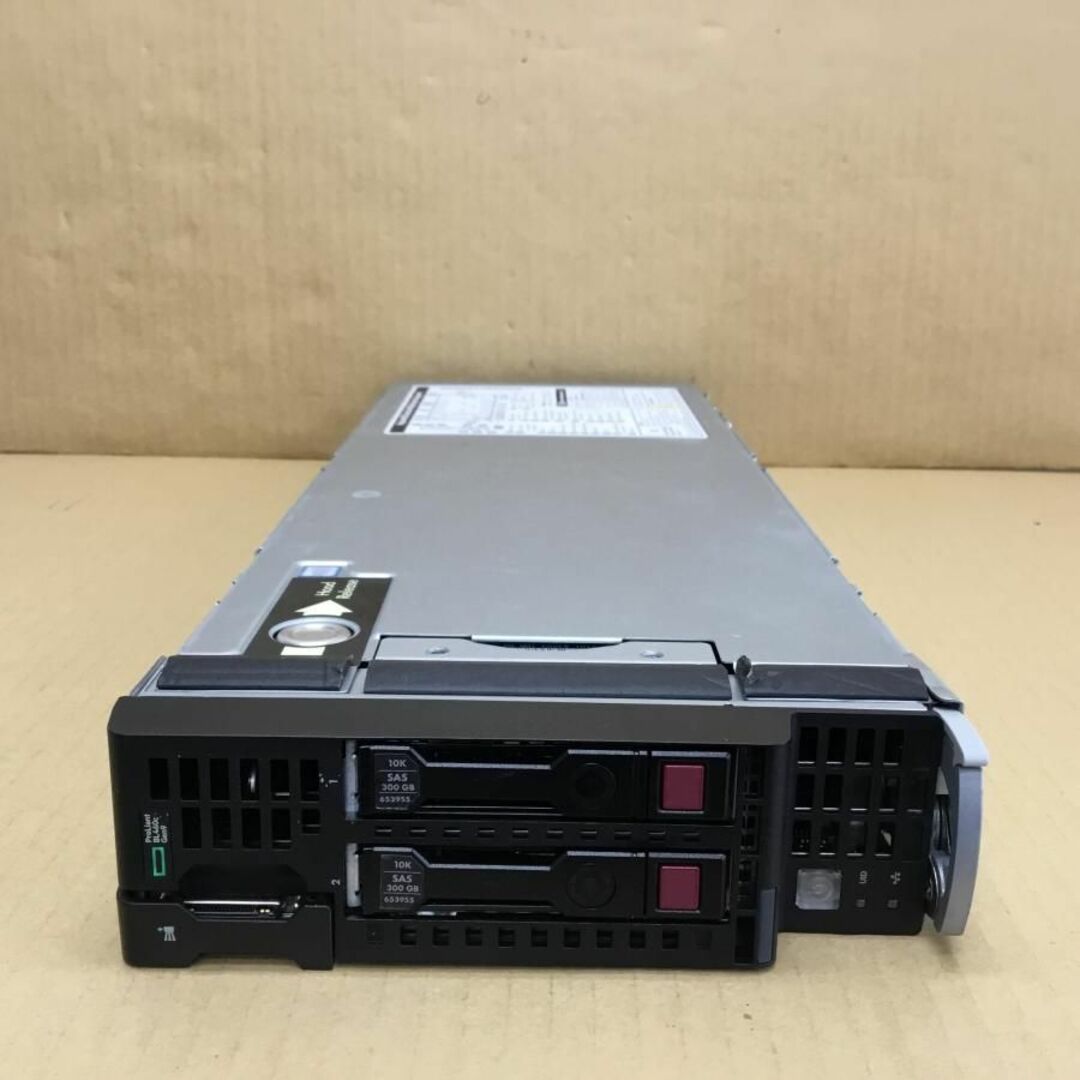 HP(ヒューレットパッカード)のHP ブレードサーバー PROLIANT BL 460C GEN8 X(E5-2680)8C-2.7GHZ 96GB HDD600GB スマホ/家電/カメラのPC/タブレット(その他)の商品写真