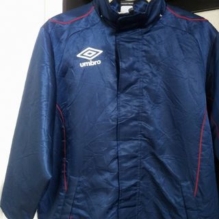 ベンチコート umbro 150 サッカー 紺色 アンブロ(その他)