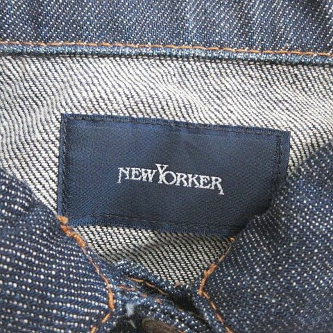 NEWYORKER(ニューヨーカー)のニューヨーカー デニムジャケット ジージャン 長袖 綿 インディゴ ブルー 9 レディースのジャケット/アウター(その他)の商品写真