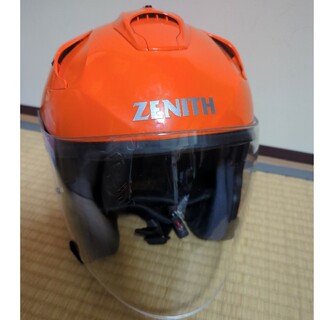 ZENITH ヘルメット フルフェイス バイク Lサイズ　yj-17(ヘルメット/シールド)