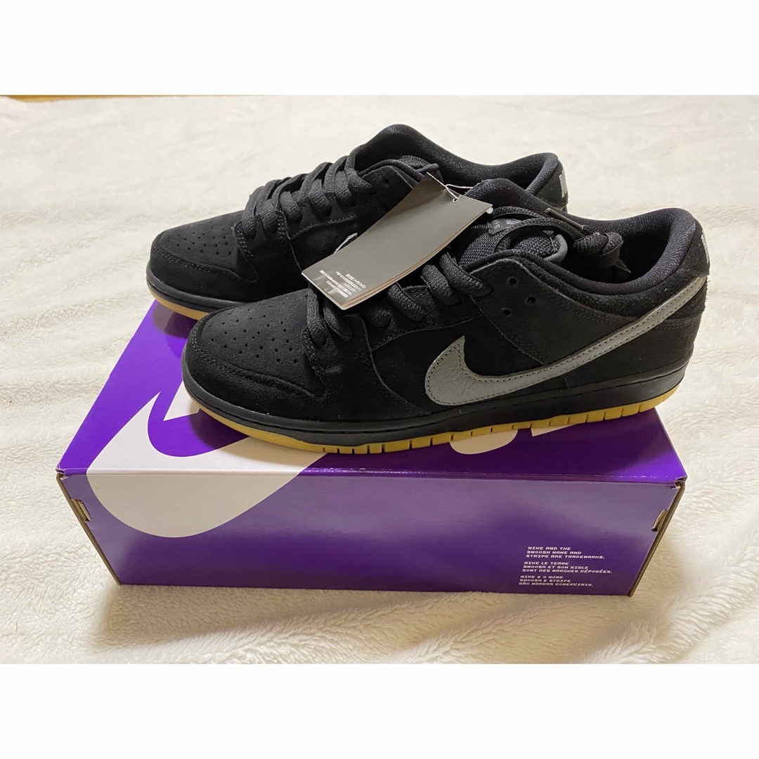 Nike SB Dunk Low Pro "Black/Fog" 27cmスニーカー