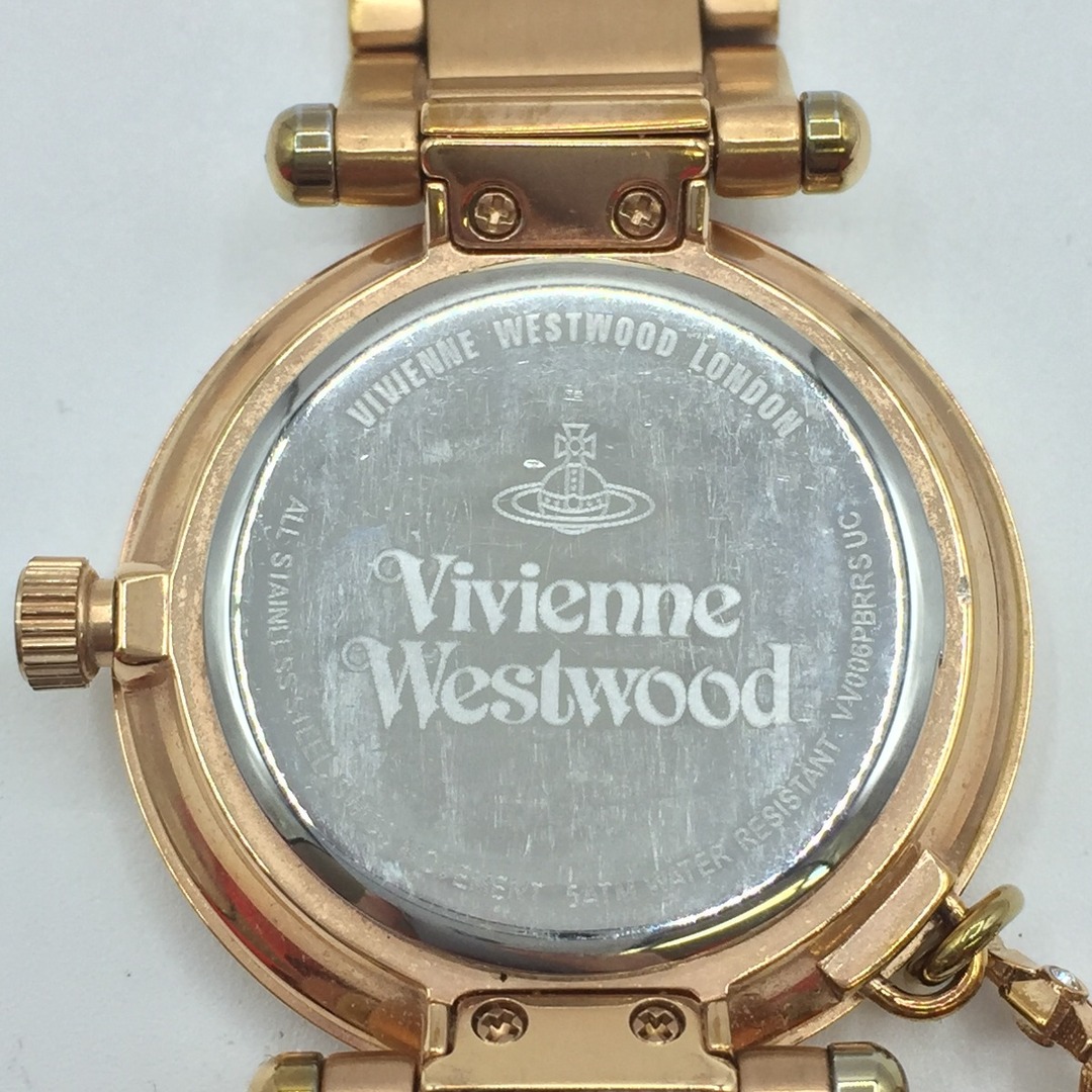 Vivienne Westwood(ヴィヴィアンウエストウッド)の◎◎Vivienne Westwood ヴィヴィアン・ウエストウッド 腕時計　 MOTHER ORB マザーオーブ 腕時計 レディース 32mm チャーム付き VV006PBRRS レディースのファッション小物(腕時計)の商品写真