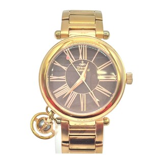 ヴィヴィアンウエストウッド(Vivienne Westwood)の◎◎Vivienne Westwood ヴィヴィアン・ウエストウッド 腕時計　 MOTHER ORB マザーオーブ 腕時計 レディース 32mm チャーム付き VV006PBRRS(腕時計)