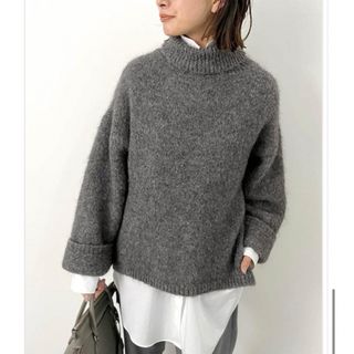 ニット/セータータグ付き新品⭐️L'Appartement Back Long T/N Knit