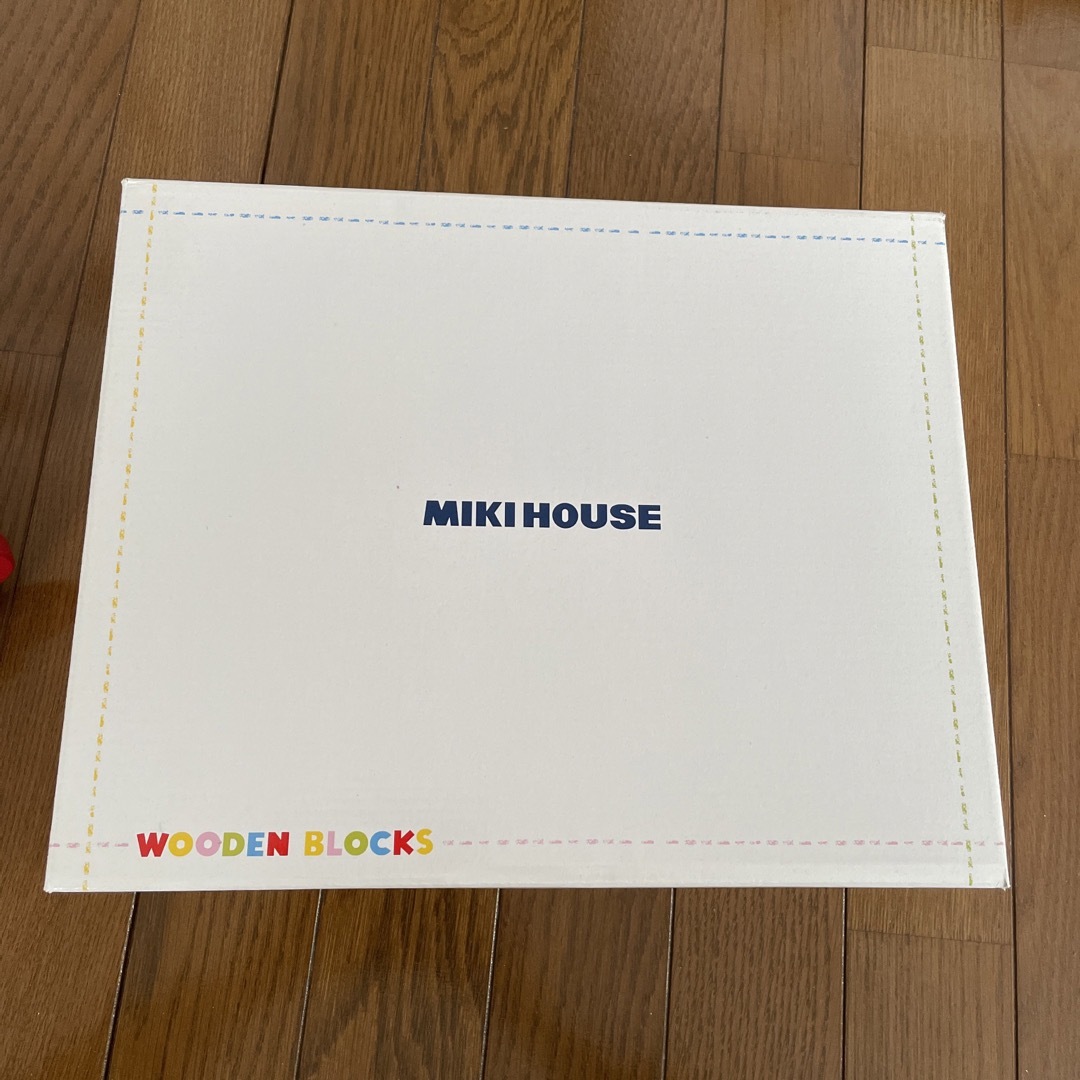 mikihouse(ミキハウス)のmikihouse 木製ブロック キッズ/ベビー/マタニティのおもちゃ(知育玩具)の商品写真