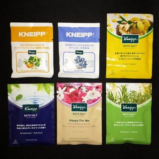 クナイプ(Kneipp)のクナイプ バスソルト 6袋 6種類 入浴剤(入浴剤/バスソルト)