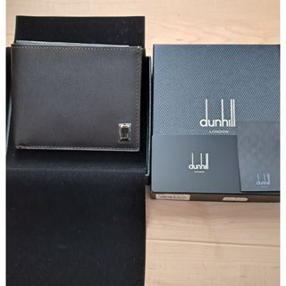 Dunhill - ダンヒル 二つ折り財布 オプティカル ベルグレイヴ カーフ