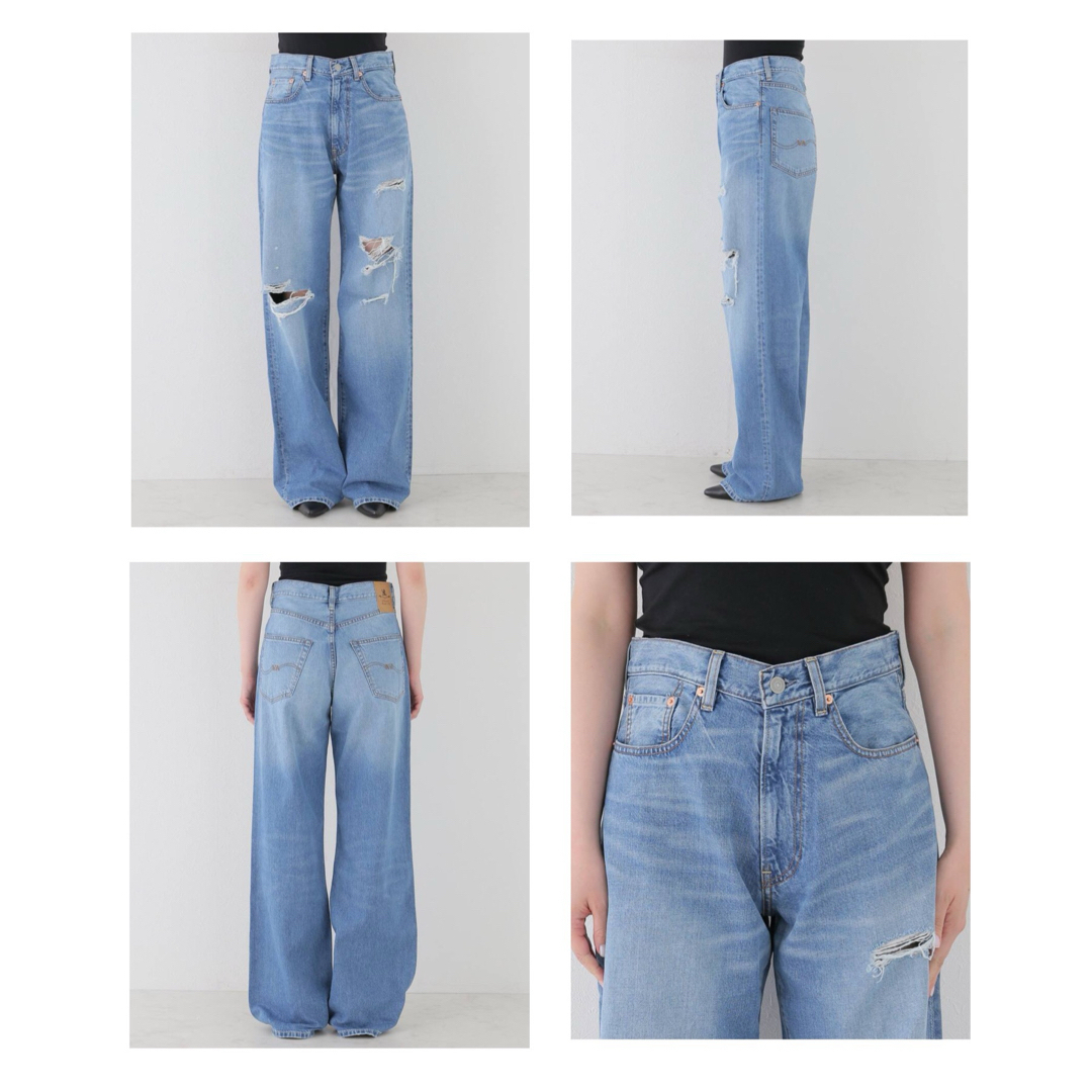 L'Appartement DEUXIEME CLASSE(アパルトモンドゥーズィエムクラス)の専用⭐︎L'Appartement DENIMIST WIDELEG JEANS レディースのパンツ(デニム/ジーンズ)の商品写真