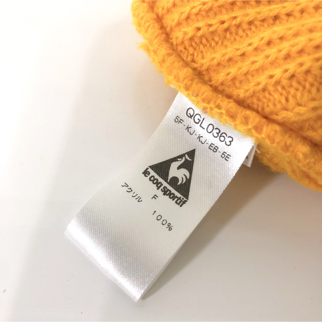 le coq sportif(ルコックスポルティフ)の新品  ルコック  ニット帽   ゴルフ  防寒 スポーツ/アウトドアのゴルフ(その他)の商品写真