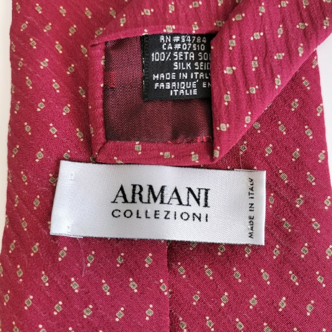 ARMANI COLLEZIONI(アルマーニ コレツィオーニ)のアルマーニコレツォーニ　ネクタイ メンズのファッション小物(ネクタイ)の商品写真