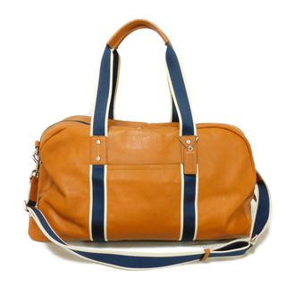 コーチ(COACH)のCOACH コーチ ヘリデージ ダッフル ストライプ トラベルバッグ ネイビー 2WAY ショルダーバッグ ロゴ ブラウン ボストンバッグ F70561(ボストンバッグ)