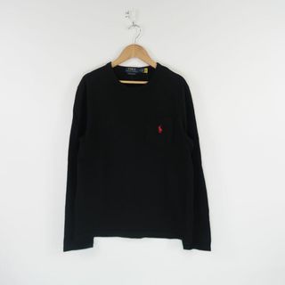 ポロラルフローレン(POLO RALPH LAUREN)の美品 Polo Ralph Lauren ポロラルフローレン トップス SP 綿100％ ロンT カットソー レディース AM5222A24 (Tシャツ(半袖/袖なし))