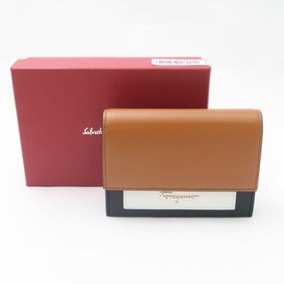 フェラガモ(Ferragamo)の未使用 Salvatore Ferragamo フェラガモ 22 D583 カードケース 小銭入れ コインケース レディース AM5229 (財布)