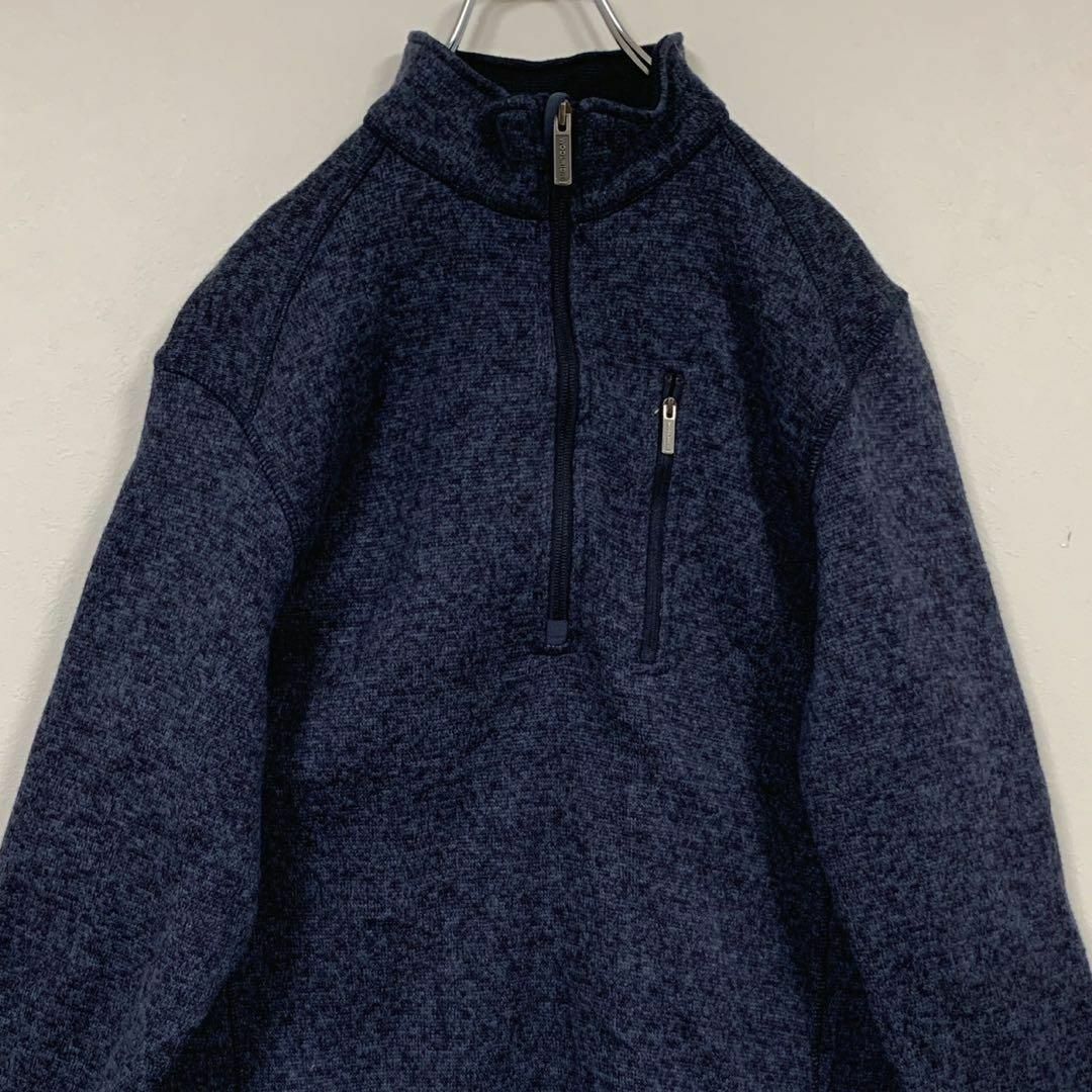 WOOLRICH(ウールリッチ)のWOOLRICH ハーフジップ トレーナー セーター Mサイズ メンズのトップス(ニット/セーター)の商品写真