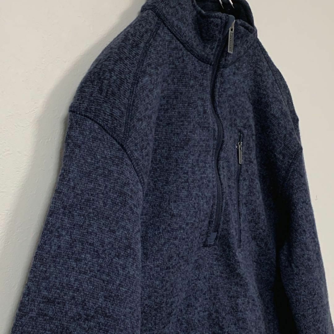 WOOLRICH(ウールリッチ)のWOOLRICH ハーフジップ トレーナー セーター Mサイズ メンズのトップス(ニット/セーター)の商品写真