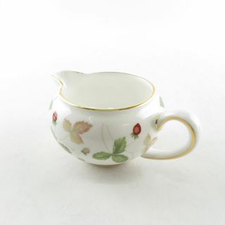 ウェッジウッド(WEDGWOOD)の美品 WEDGWOOD ウェッジウッド ワイルドストロベリー シュガーポット SY8079Q (その他)