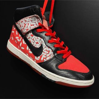 ナイキ(NIKE)のNIKE DUNK HI SKINNY SUPREME  feather(スニーカー)