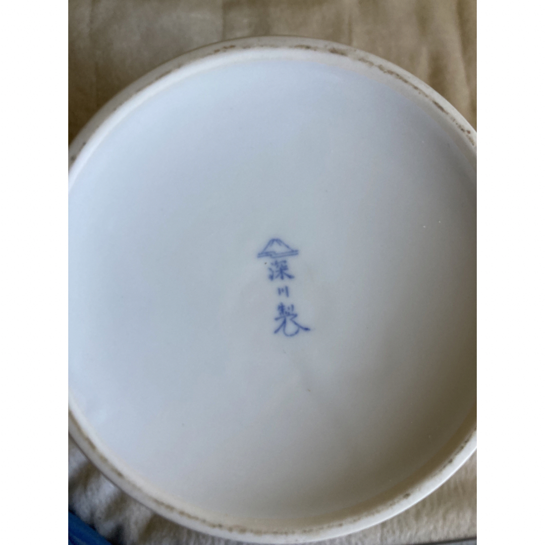 深川製磁 - 昭和レトロ 深川製磁 花瓶 宮内庁御用達 染錦牡丹 深川製磁 - 昭和レトロ 深川製磁 花瓶 宮内庁御用達 染錦牡丹