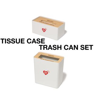 ヒューマンメイド(HUMAN MADE)のHUMAN MADE / TISSUE CASE TRASH CAN SET(ごみ箱)