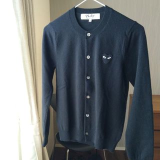 美品 トリコ コムデギャルソン tricot COMME des GARCONS ニット カーディガン ダブルブレスト アウター レディース フリー(M相当) ネイビーなし