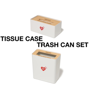 ヒューマンメイド(HUMAN MADE)のHUMAN MADE / TISSUE BOX TRASH CAN SET(ごみ箱)