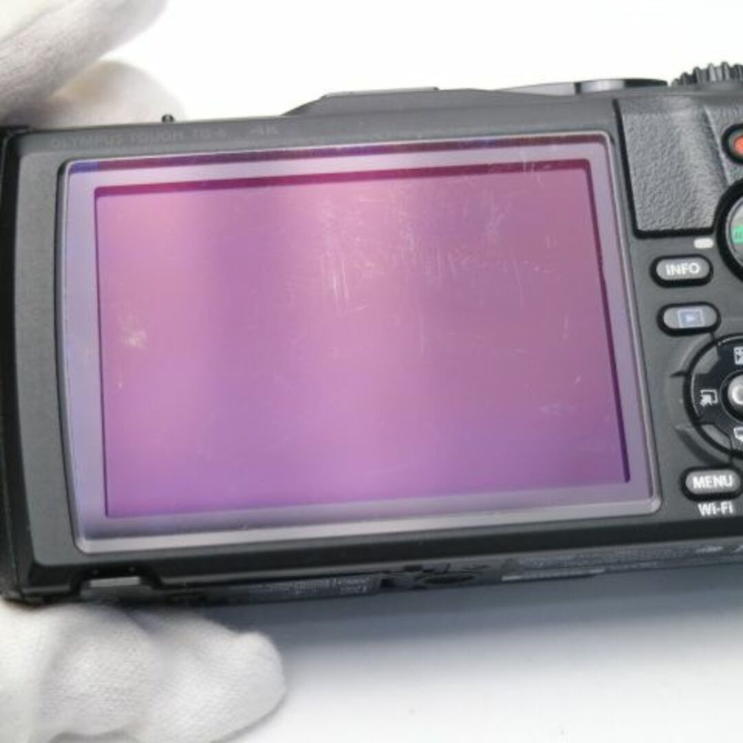 OLYMPUS(オリンパス)のTG-6 ブラック  M222 スマホ/家電/カメラのカメラ(コンパクトデジタルカメラ)の商品写真