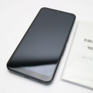 フジツウ(富士通)の新品同様 arrows We A101FC ブラック M666(スマートフォン本体)