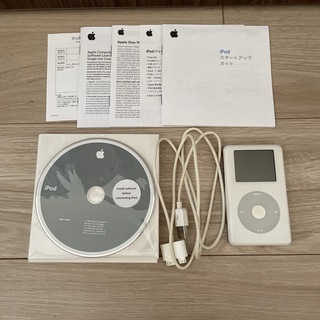 アイポッド(iPod)の【ジャンク】APPLE iPod 第4世代 M9282J/A(ポータブルプレーヤー)