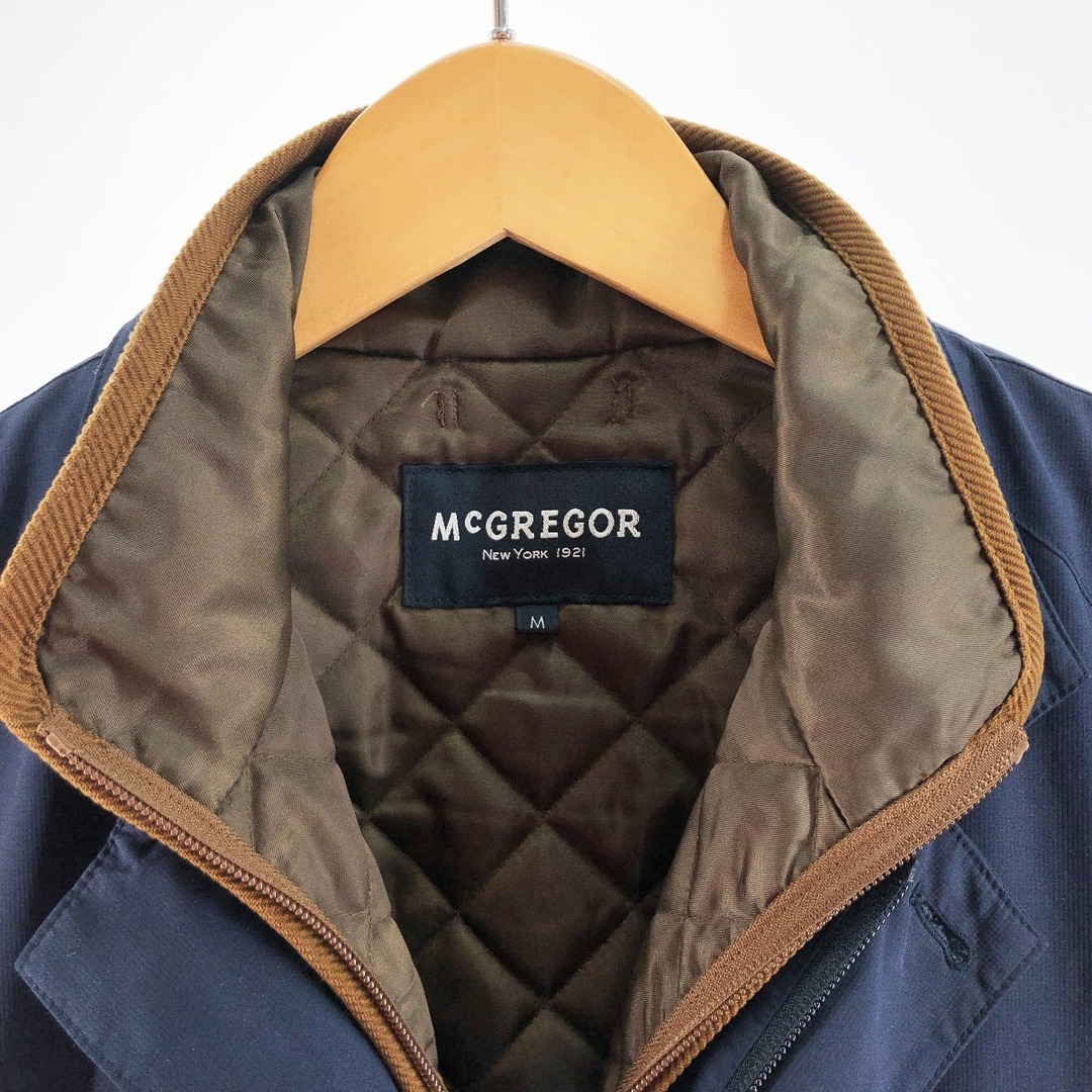 McGREGOR(マックレガー)の〇〇McGREGOR マクレガー メンズ ジャケット サイズM ネイビー×ブラウン ライナー付き メンズのジャケット/アウター(その他)の商品写真