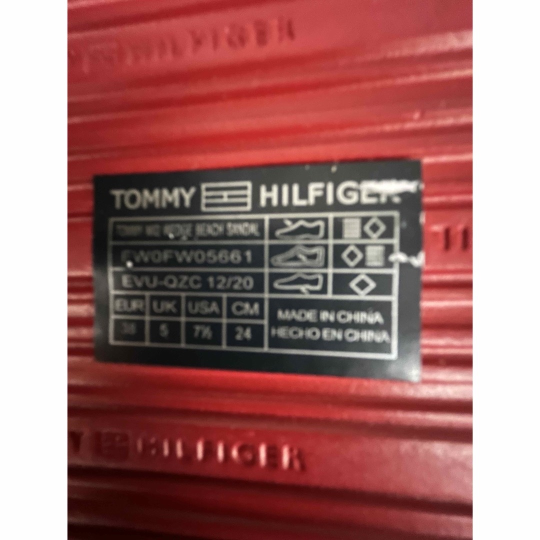 TOMMY HILFIGER(トミーヒルフィガー)のTOMMY HILFIGER トミーヒルフィガーサンダル新品 メンズの靴/シューズ(ビーチサンダル)の商品写真