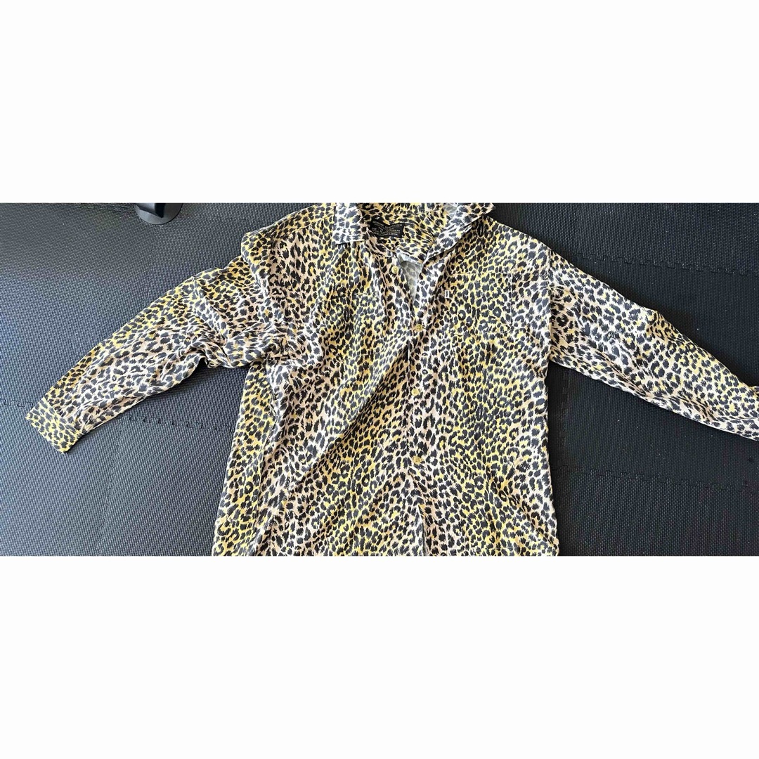 SAPEur Leopard Rayon L/S Shirt "Yellow" メンズのトップス(シャツ)の商品写真