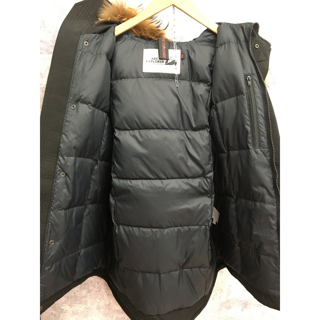 ARCTIC EXPLORER BELUGA サイズXS ブラック ダウンジャケット ARCTIC EXPLORER BELUGA サイズXS ブラック ダウンジャケット
