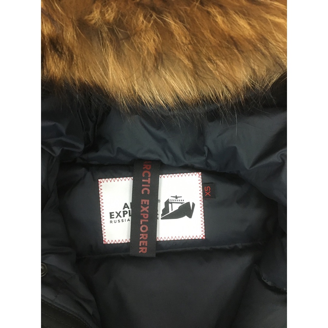 ARCTIC EXPLORER BELUGA サイズXS ブラック ダウンジャケット ARCTIC EXPLORER BELUGA サイズXS ブラック ダウンジャケット
