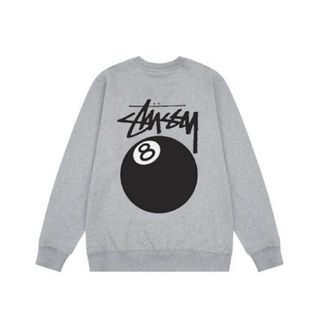 ステューシー(STUSSY)の『新品未使用』ステューシー　STUSSY パーカー　グレー(パーカー)