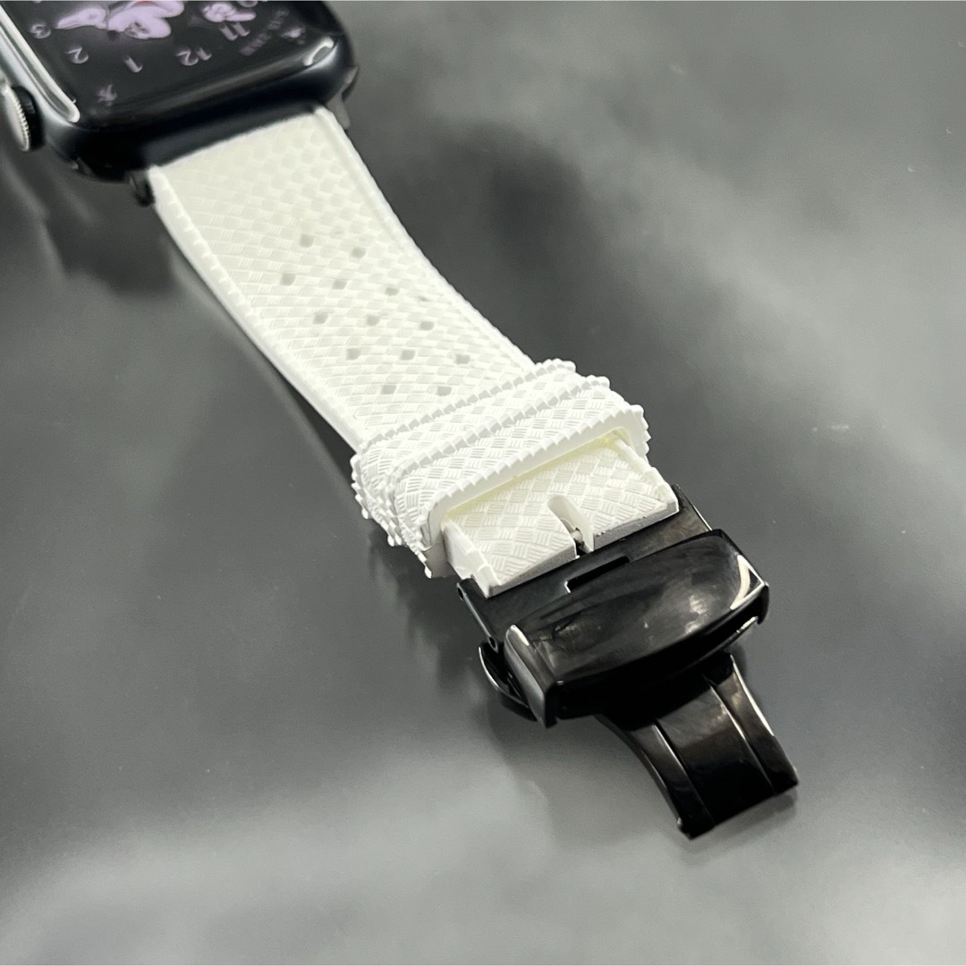 Apple Watch(アップルウォッチ)のアップルウォッチ用 ホールラバーベルト レディースのファッション小物(ベルト)の商品写真