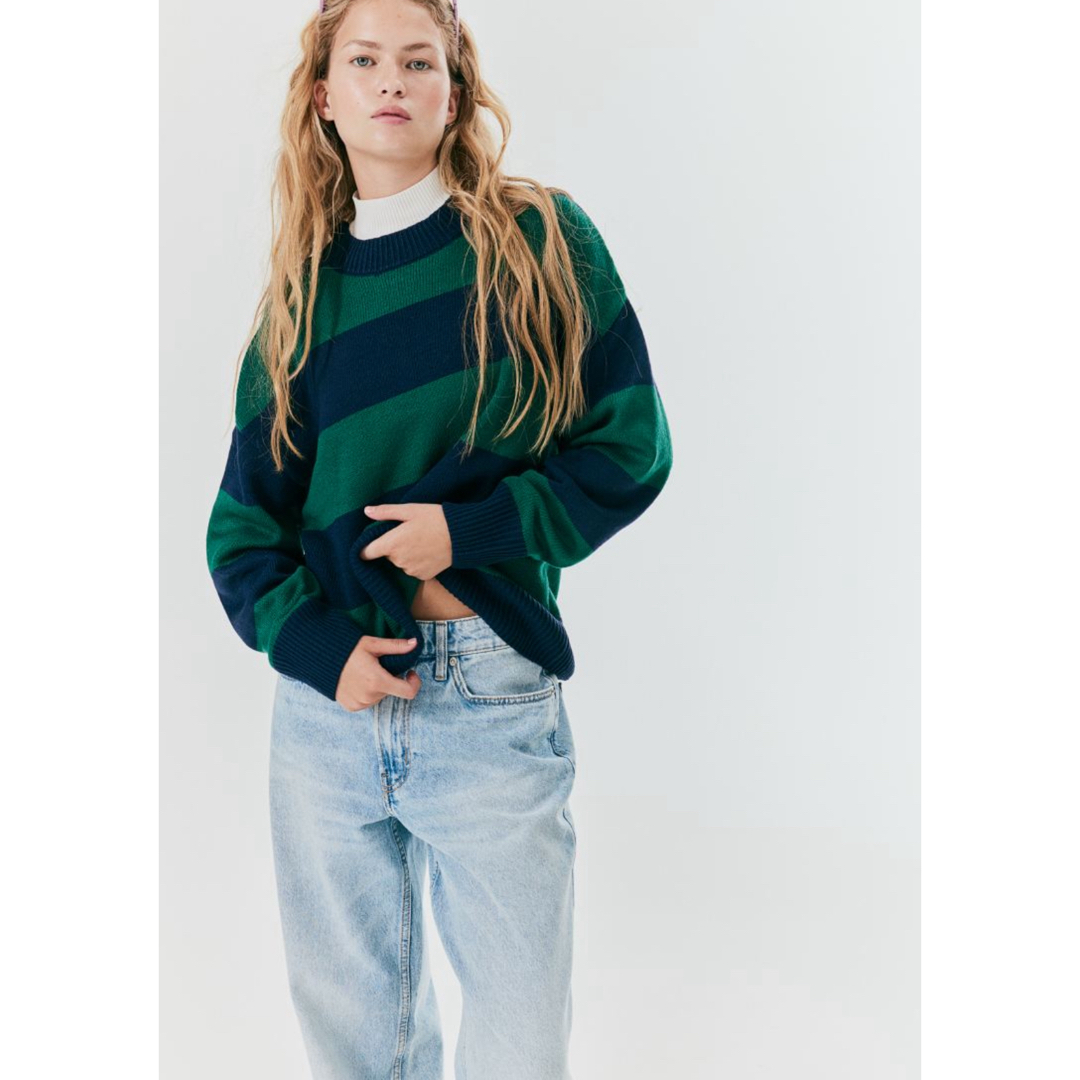 H&M(エイチアンドエム)のH&M ボードニット レディースのトップス(ニット/セーター)の商品写真